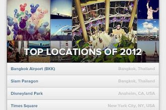Os 10 lugares mais populares do Instagram em 2012