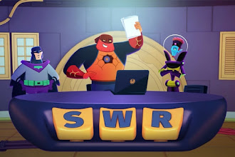 Animação brasileira faz sátira com super-heróis roteiristas