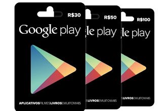 Gift cards da Google Play finalmente chegam ao Brasil